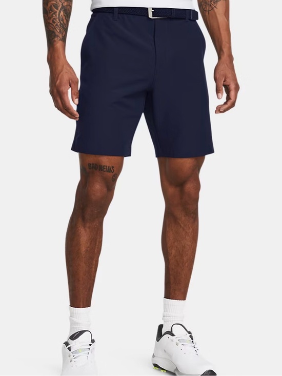 Under Armour Other - Under Armour Navy Flat-Front Golf Shorts
